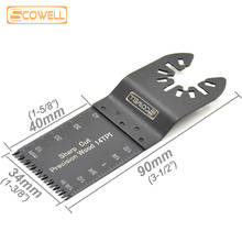 30% Off Japanese Teeth Oscillating Multi Tool Saw Blades 34*40*90mm Type Blade Sk5 Material Multimaster Model Plunge Saw Cutter 2024 - buy cheap