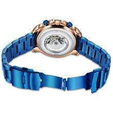 LIGE NEW Automatic Tourbillon Watch Men's Wrist Skeleton Mechanical Watches Stainless Steel Male Clock Men Relogio Masculino 2024 - buy cheap