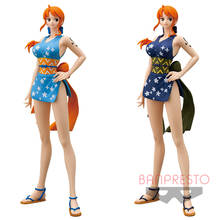 Tronzo-figuras de acción de One Piece, modelo Original Banpresto de 25cm en PVC, & Glamours Glitter, Nami Wanokuni 2024 - compra barato