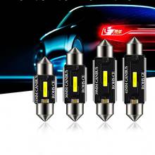 Festoon-bombilla LED Canbus para Interior de coche, luz de lectura Canbus de 31MM, 36MM, 39MM, 41MM, Chip 1860, C5W, C10W, 6W, 12V-24V, 10 piezas 2024 - compra barato