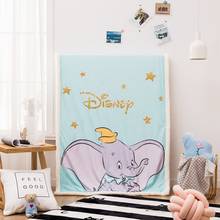 Disney Dumbo кашемировое одеяло для детей, покрывало, покрывало, простыни, подарки для детей 2024 - купить недорого