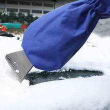 Snow Scraper Removal Glove Cloth Cleaning Snow Shovel Ice Scraper Tool For Auto Window Outdoor Car-stying Winter Gloves 2024 - buy cheap