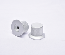 KYYSLB White Potentiometer Knurling Knob 38 Mm Full Aluminum Knob Potentiometer Cap Volume Knob 2024 - buy cheap