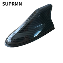 Car carbon fiber shark fin antenna Decorative car radio signal enhancement antenna Modified universal antenna 2024 - купить недорого