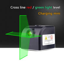 2 Lines 3D Laser Level Rechargeable Cross Laser Level Self-Leveling Measuring Range Vertical & Horizontal High Precision Level 2024 - buy cheap