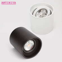 Refletor de led antirreflexo com lâmpada led, regulável, 7w, 10w, 15w, 20w, smd 2021 2024 - compre barato