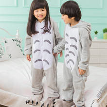 Kigurumi pijamas totoro vizinho para crianças bebê meninas pijamas menino pijamas animais anime macacão crianças traje macacão 2024 - compre barato