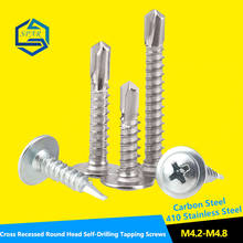 Dovetail Screw Kit Countersunk Head Self Drilling Screws Set Cross Drill Tail Screws 410 Stainless Steel/Carbon Steel Custmize 2024 - buy cheap