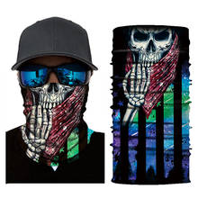 Women and Men Seamless flag variations of digital magic  henadband animal lion tiger outdoor fishing riding bandana scarf 2024 - buy cheap