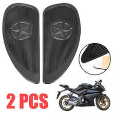 New Arrival 1pair Motorcycle Tank Traction Pad Side Gas Knee Grip Protector Anti Slip Sticker For Suzuki For Honda H-arley 2024 - buy cheap