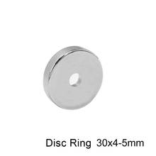 Imanes fuertes de bucle de anillo 30x4-5mm, imanes de tierra rara 30x4-5mm, redondos, N35, 2-20 Uds. 2024 - compra barato