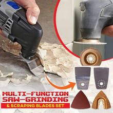 14pcs/set Electric Oscillating Saw Sander Grinder Multi Tool Grinding Scraping Trimming Accessory 2024 - buy cheap