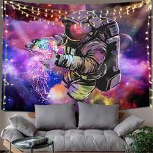 2021 New TRIPPY SPACE Tapestry Printed Wall Hanging Tapestry Polyester Tapestry 2024 - buy cheap