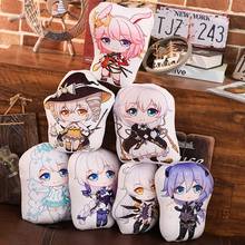 Anime Honkai Impact 3 pillow toy Game MmiHoYo Kiana Kaslana short stuffed plush doll double sided pillow toy 45cm 2024 - buy cheap