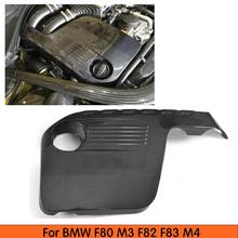 Capa protetora de motor para bmw m3 m4, capô, fibra de carbono, acessórios para proteção de automóvel, 2014 2015 2016 2017 2018 2024 - compre barato