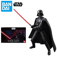 Bandai Star Wars 1/12 Darth Vader Black Samurai Assembled Model Action Figure Adult Ornaments Toys Children's Gifts 2024 - buy cheap