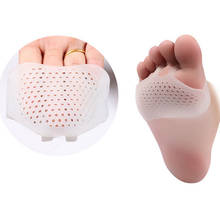 Gel Forefoot Metatarsal Pads Silicon Half Yard Othotics Pain Relief Massage Anti-slip Cushion Forefoot Supports 1 Pair 2024 - buy cheap