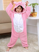  Pajamas Pink Pig Kids Animal Children Pajamas for Boys Girls Baby Pyjamas Cute Onesies Winter Long Sleeve Sleepwear 2024 - buy cheap