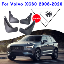 Car Fender Accessories For Volvo XC60 246 156 2008-2020 Mudguards Splash Guards Fender Mudflaps Car Fender Mud Flaps 2024 - buy cheap