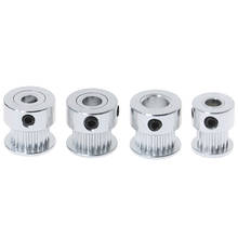 2pcs New Alloy GT2 Timing Pulley 16 20 Tooth Wheel Bore 5mm 8mm Aluminum Gear Teeth Width 6mm Parts For Reprap 3D Printers Part 2024 - buy cheap