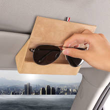 Soportes de Clip para gafas de coche, caja organizadora de almacenamiento para modelos Tesla Model3, en oferta 2024 - compra barato