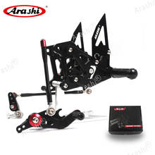 Arashi For MV AGUSTA Brutale 800 2012-2016 CNC Rider Rearset Adjustable Footrests Foot Pegs Motorcycle 2012 2013 2014 2015 2024 - buy cheap