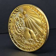 Doze constellation zodiac ouro moedas comemorativas euro astrologia leo tarot desejando sol deus sorte amor medalhas 2024 - compre barato