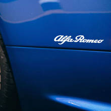Для Alfa Romeo 159 147 156 Giulietta 147 159 Mito 4 шт. оконные виниловые наклейки для автомобиля для укладки самоклеящаяся Эмблема для кузова автомобиля наклейки 2024 - купить недорого