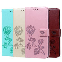 Flower Leather Wallet Case For Huawei Honor 9X 9C 9A 9S 8A 8S 8X 8C 10i 10 20 Pro P30 P40 Lite E Y9S Y7P Y6P Y5P 2019 Flip Cover 2024 - buy cheap