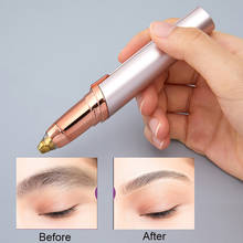 Electric Eyebrow Trimmer Painless Facial Beauty Care Tool Eye Brow Pen Epilator Mini Shaver Razors Portable Facial Hair Remover 2024 - buy cheap