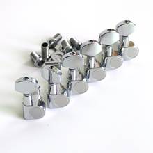 Sell fit for 10mm tuner holes no screws 6pcs in line Chrome guitar machine heads 2024 - buy cheap