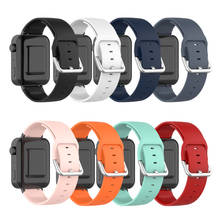 Soft Silicone Strap For Xiaomi Smart Watch Band Replace Bracelet Mi Watch Strap Accessories 2024 - buy cheap