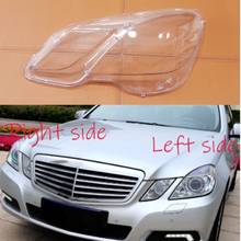 For  Benz E Class W212 E200 E260 E300 E350 2009 2010 2011 2012 2013  Car Headlight Headlamp Lens Auto Shell Cover 2024 - buy cheap