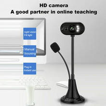 New HD USB 2.0 Web Cam For PC Computer Laptop Desktop Live Broadcast Video Calling Computer Web Camera With HD Microphone 2024 - buy cheap