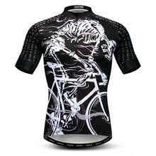 Men's Cycling  Jersey Breathable Bicycle Clothes mtb Bike Shirts Quick Dry Summer Mountain Bike Jersey 2024 - buy cheap