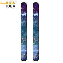 Hugsidia galaxy star print geladeira maçaneta da porta capa aparelho de cozinha decoração alça antiderrapante luvas protetor para geladeira 2024 - compre barato