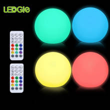 Bola de luz LED impermeable para jardín, luz sumergible RGB, luces flotantes para piscina subacuática, baño de bebé, fiesta de boda y Navidad 2024 - compra barato