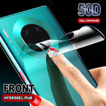 50D Screen Protector For Huawei P30 Lite Mate 30 20 Pro Soft Hydrogel Film For Huawei P20 Lite P30 Pro Nova 3i 4E 5t 5i 6 Film 2024 - buy cheap