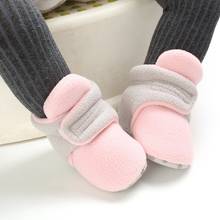 Cotton Shoes Baby Boy Girl Autumn Crib Shoes Warm Baby Toddler Shoes Soft Bottom Baby Frist Walking Shoes 2024 - buy cheap