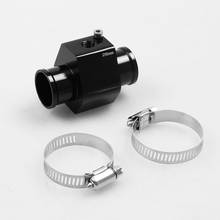 Car Water Temperature Gauge Tee Joint Pipe Sensor Radiator Hose Adapter Accessories Size 28 30 32 34 36 38 40 mm New Hot Sale 2024 - купить недорого