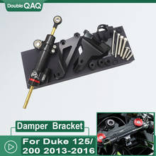 Fast Shipping For Duke 125 200 390 2013-2016 Steering Damper Stabilizer Mounting Bracket Kit Duke200 Duke390 Safety Control 2024 - buy cheap