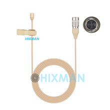 HIXMAN бежевый LM2 все Lav петличный конденсаторный микрофон для аудио Technica Беспроводной передатчик Системы cW-стиль 2024 - купить недорого