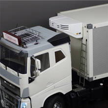 Simulador de ar condicionado para geladeira, modelo 1/14 tamiya scania volvo man rc, acessórios para caminhão e trator 2024 - compre barato