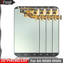 Tela lcd touch 10 com display amoled, para samsung galaxy s4, i9500, i9505, i9506, idesktop 2024 - compre barato