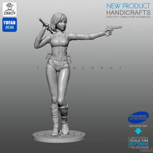 1/24 Resin Kits assassin girl resin Soldier self-assembled 75MM TD-202008 2024 - buy cheap