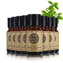 AKARZ Value Meals Rose Lotus Tea Tree Frangipani Patchouli Musk Castor Argan Essential Oils 10ml*8 2024 - buy cheap