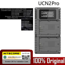 Nitecore-cargador de LP-E6 UCN2 Pro con ranura Dual, USB, QC, LP-E6N, para cámara Canon, CANON, DSLR, EOS, 60D, 5D3, 7D, 70D, 5D, Mark II, SLR 2024 - compra barato