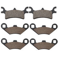 Motorcycle Front and Rear Brake Pads for POLARIS 500 Sportsman HO / EFI 2003-2008 325 Xpedition 2002 330 Trail Boss 2005-2012 2024 - buy cheap