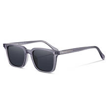 Поляризованные солнцезащитные очки женские квадратные солнцезащитные очки мужские роскошные брендовые дизайнерские ацетатные очки 2024 - купить недорого
