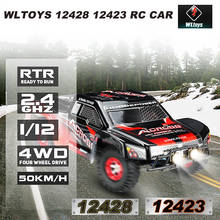 Original Wltoys 12423 12428  1/12 2.4G 4WD RTR RC Car 50km/h High Speed RC Rock Crawler RC Racing Car Remote Control Car 2024 - buy cheap